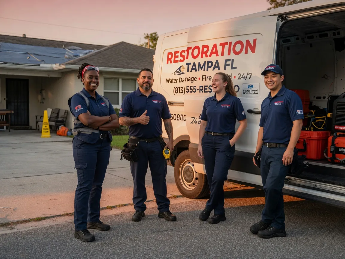 Water Damage Restoration company in Sidney, OH